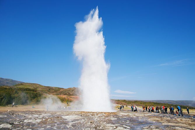 Exclusive Golden Circle: A Private Icelandic Adventure - Geysir geothermal area and Strokkur: watching eruptions instead of just seeing steam
