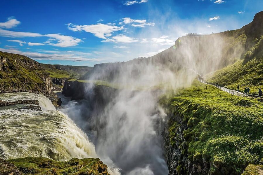 From Reykjavik: Golden Circle Full Day Tour - Gullfoss Waterfall: The Edge Walk and the Mist in Your Face