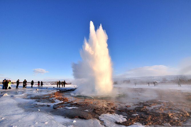 Golden Circle Tour Including Blue Lagoon Admission from Reykjavik - Gullfoss Waterfall in Hvítá Canyon: The Big Roar Moment