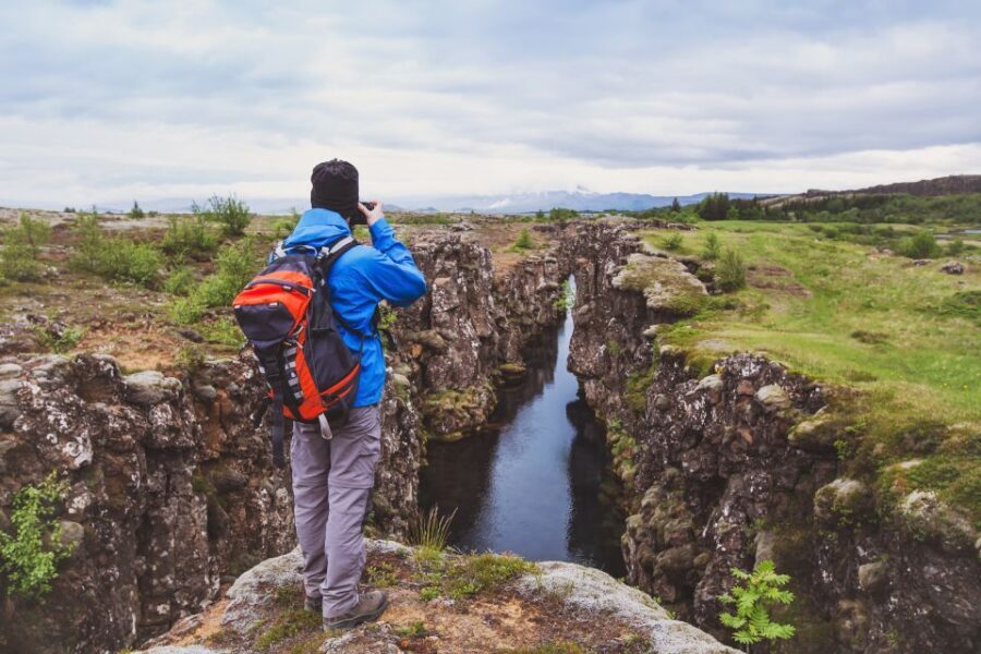 Reykjavik: Golden Circle Day Tour with optional Blue Lagoon - Gullfoss Waterfall: 32 Meters of Thunder Down Two Levels